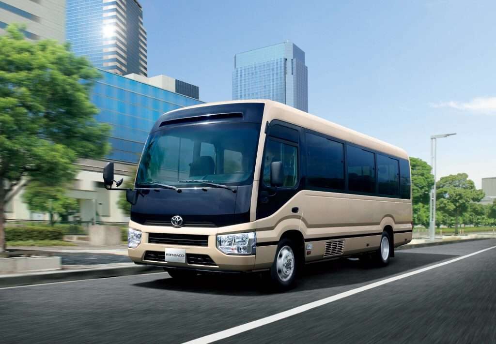 24 seater coaster bus for rental in sharjah to all over uae